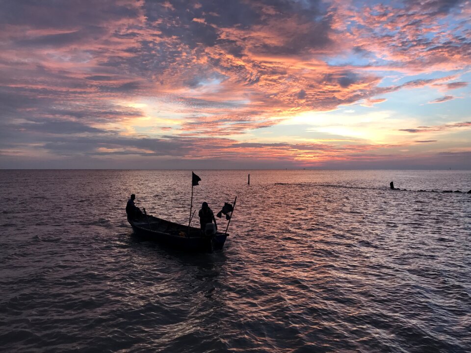 Sunset malaysia sekinchan