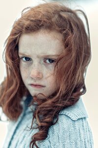 Freckles brown winter