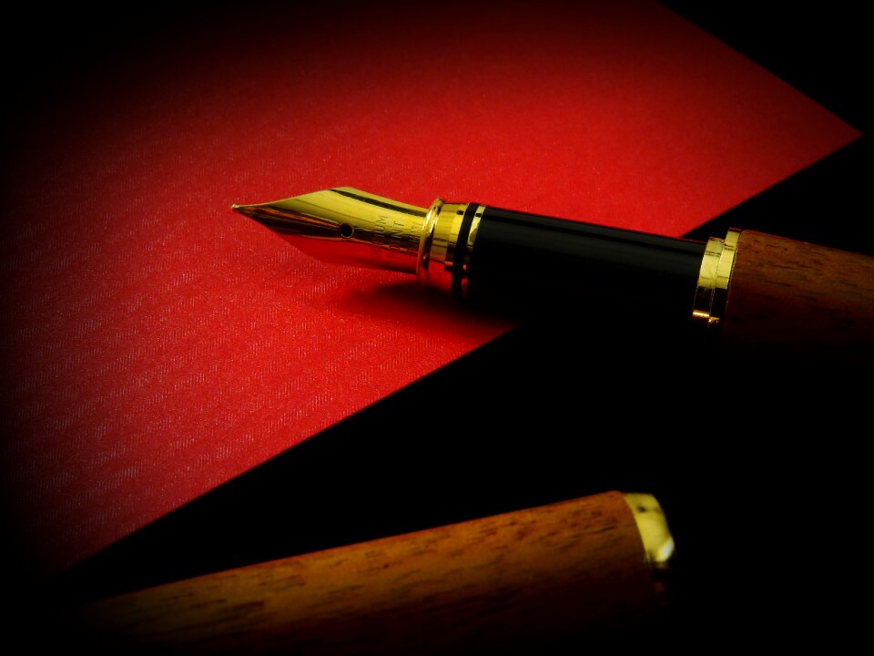 Fountain pen pen writing implement