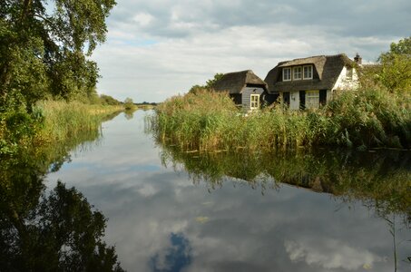 Ditch bank reflection
