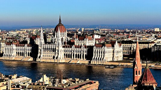 Parliament budapest architecture photo