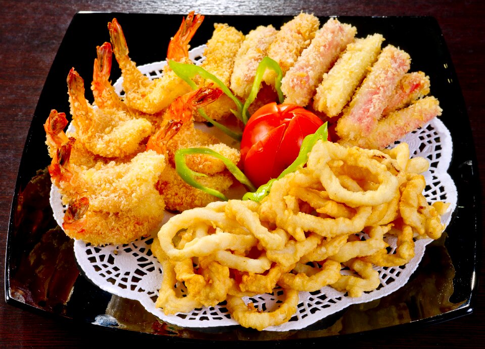 Tasty restaurant fri-seafood