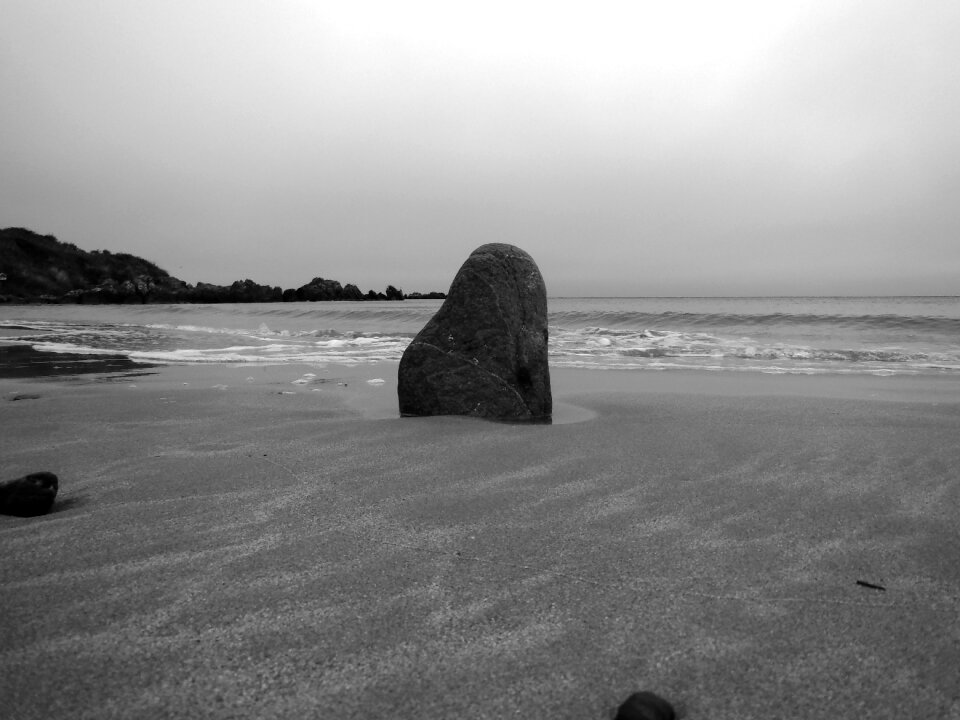 Coast stone menhir