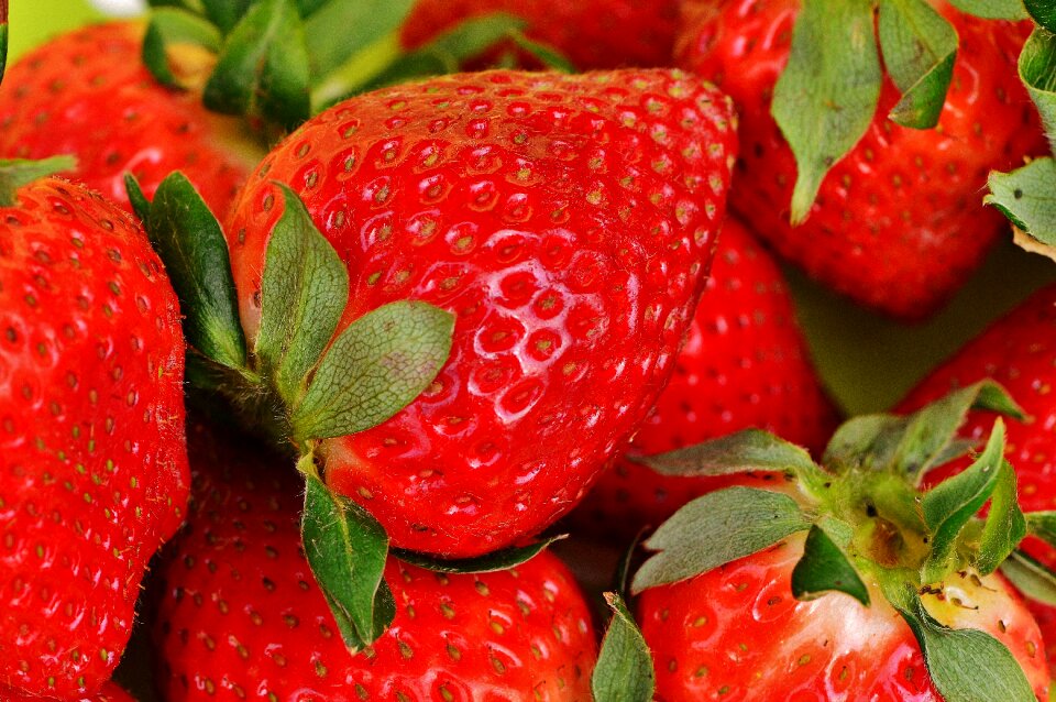 Red sweet food
