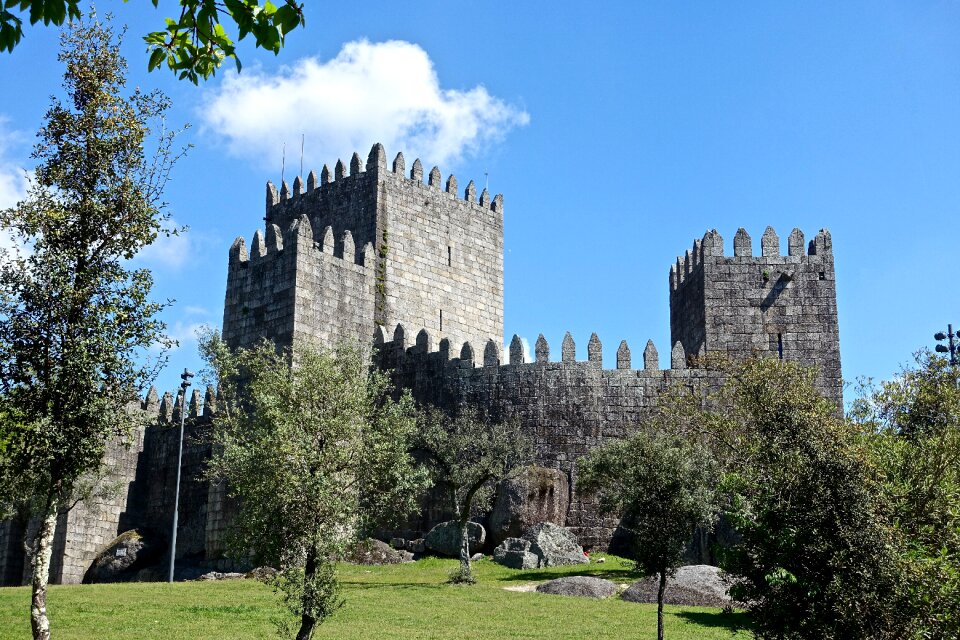 Stone fortified architectural