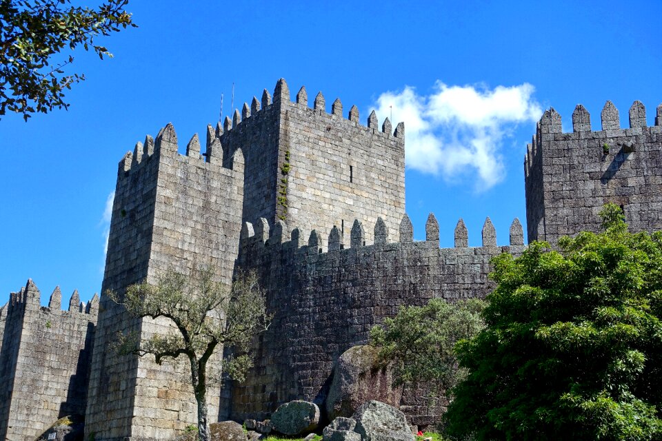Stone fortified architectural