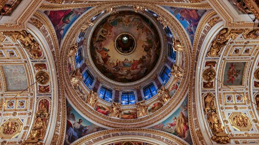 Saint isaac orthodox dome