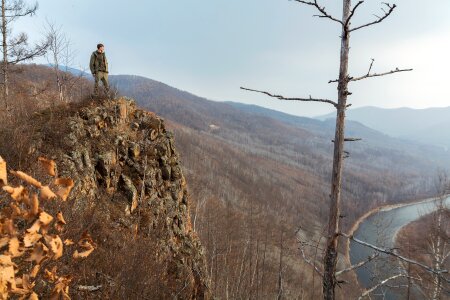 Hiking autumn top