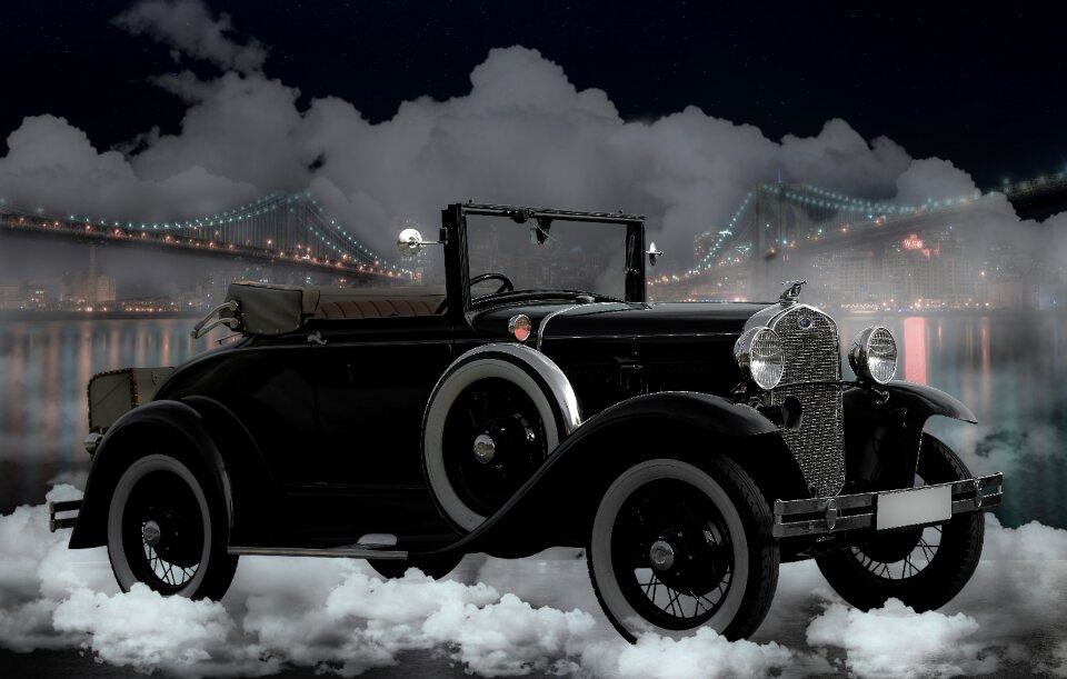 Convertible auto ford