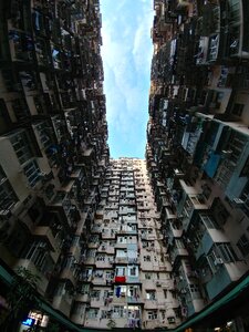 City architecture apartment