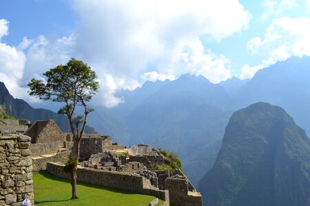 Andes inca peruvian photo