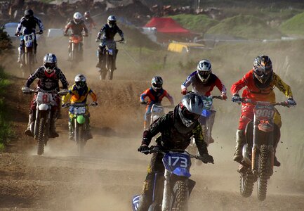 Dirt offroad riding