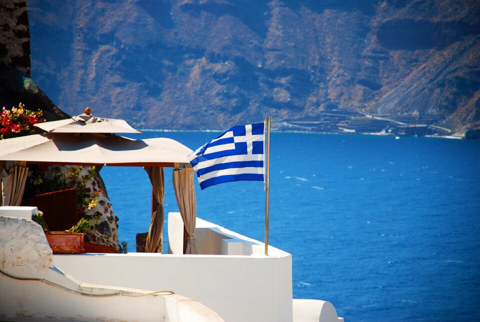Greek island travel