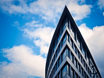 Skyscraper facade düsseldorf