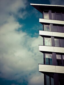 Skyscraper facade düsseldorf photo