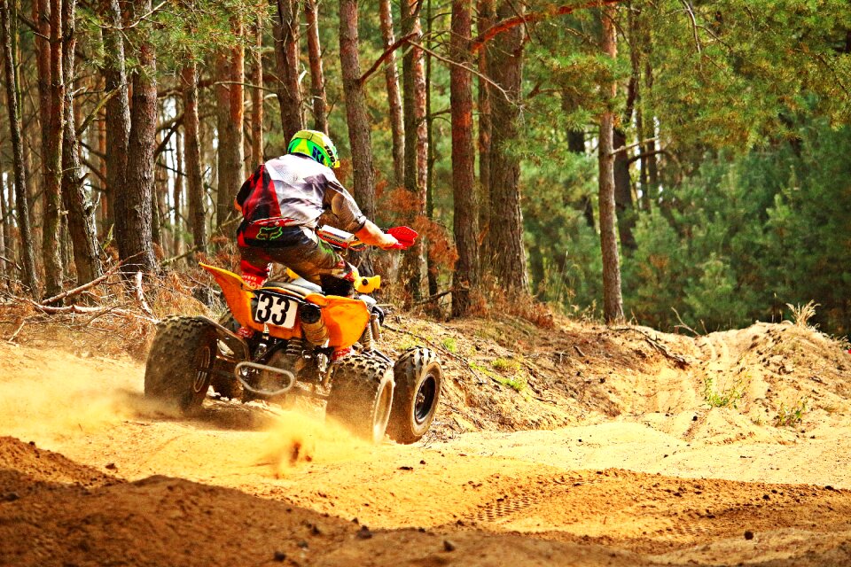 Cross motocross all-terrain vehicle