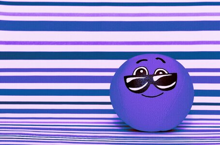 Purple glasses sweet