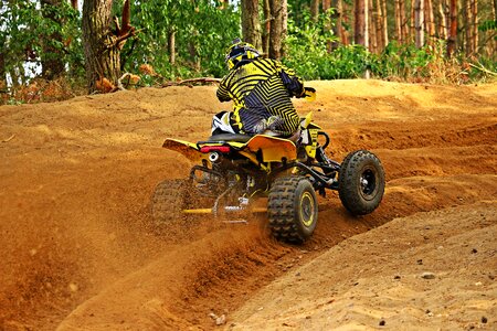 Motorsport atv motocross ride