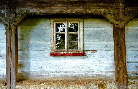 Beams wood antique