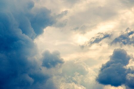 Blue yellow storm
