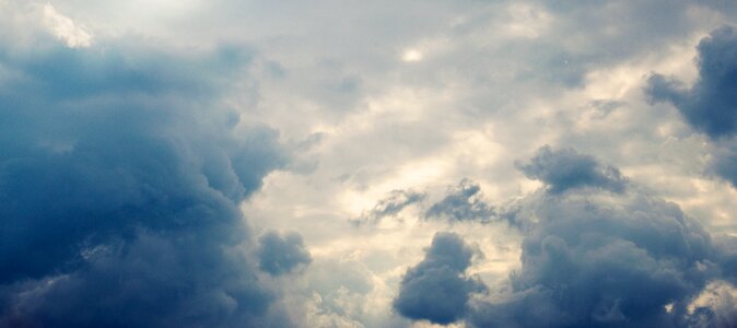 Blue yellow storm