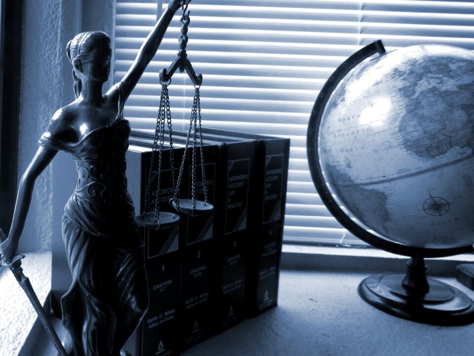 Justice symbol lawyer