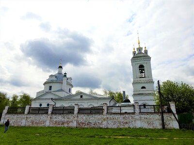 Temple architecture sky