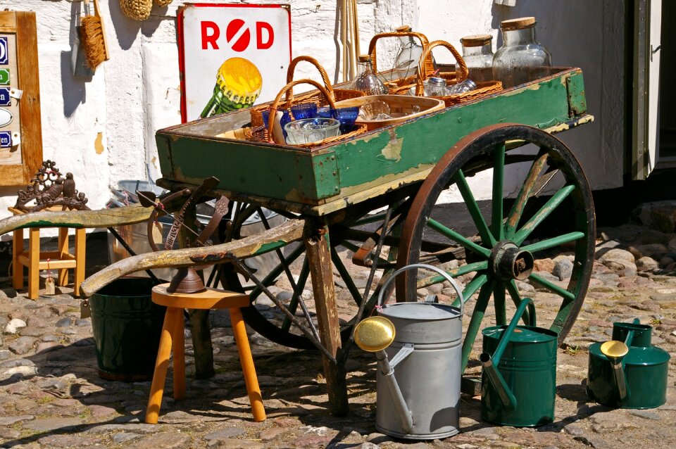 Old flea market used