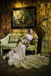 Model wedding beauty