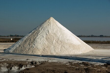 Salt saline salt mountain