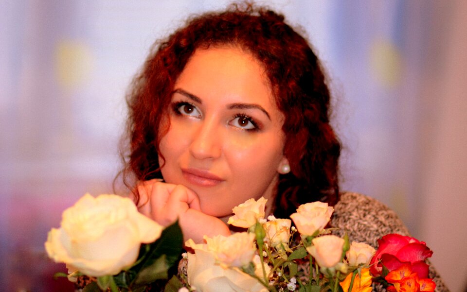 Portrait beauty romantic