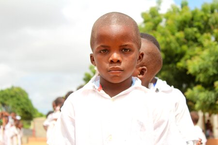 Boy poverty african