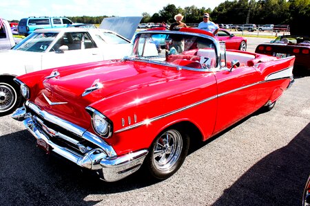 Classic vintage automobile