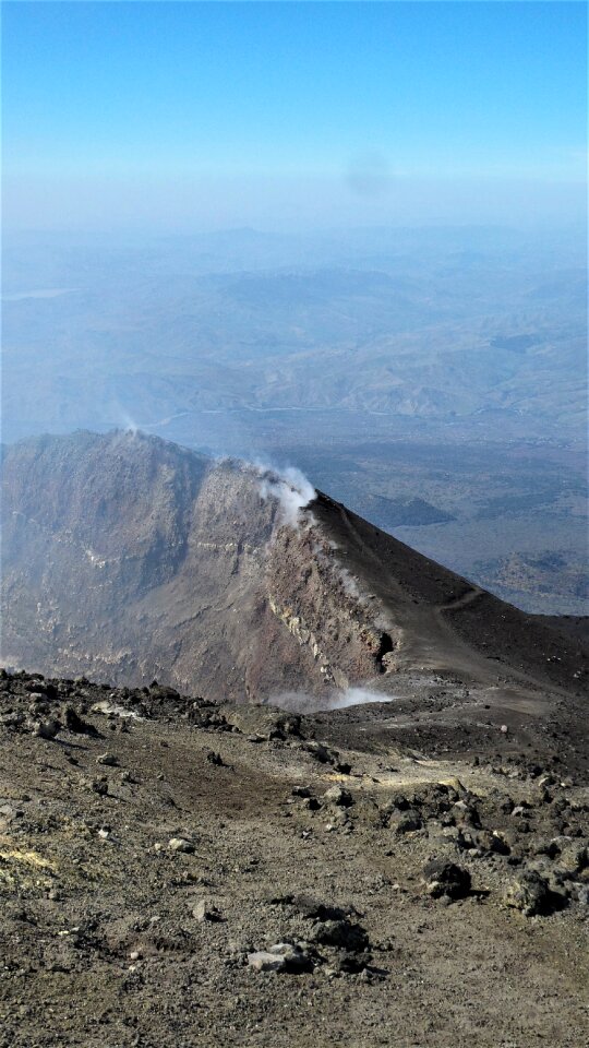 Crater volcanic crater mountain