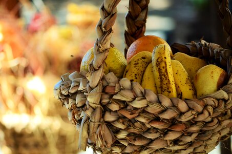 Fruit fruit basket wicker