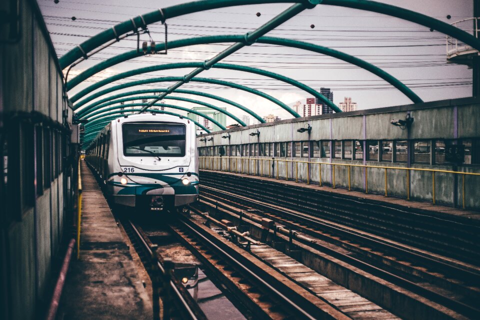 Railroad metro railway