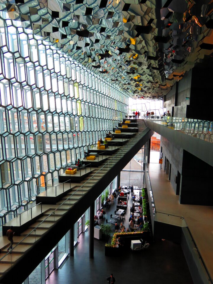 Reykjavik harpa concert hall