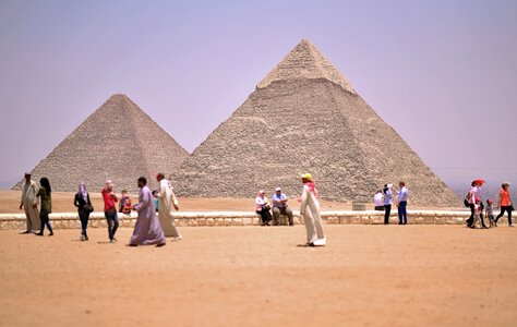 Giza tourism history