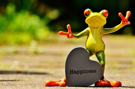 Cheerful happy positive