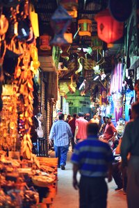 Egyptian market arab photo
