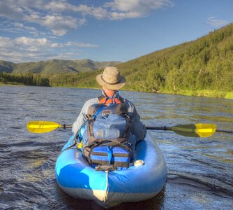 Sport landscape float photo