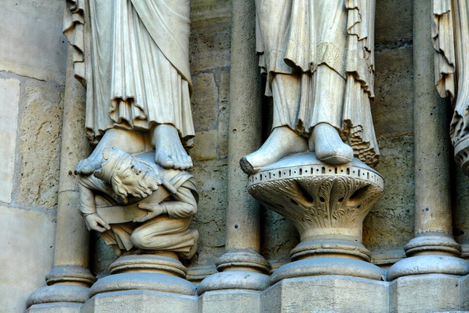 Paris church detail