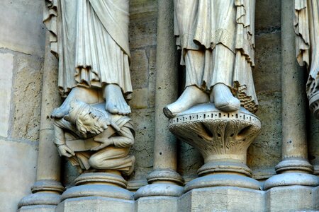 Paris church detail