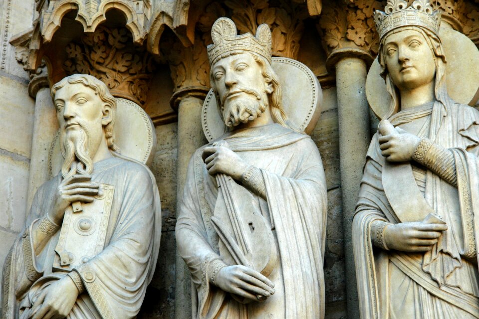 Paris church detail