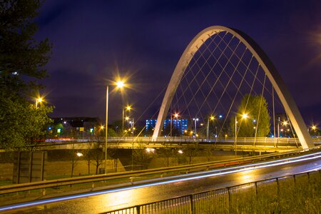 Long exposure cityscape urban photo