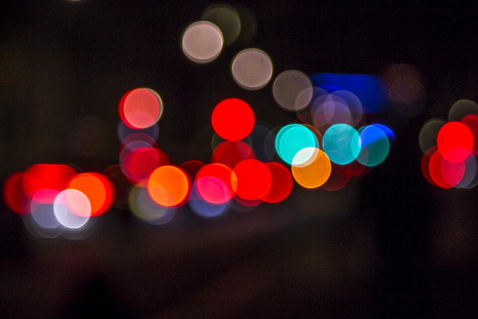 Dark night evening