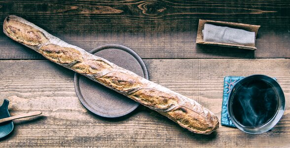 French bread natural light and