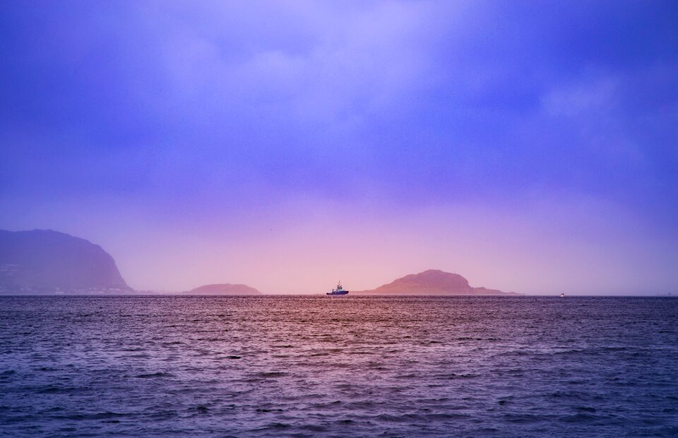 Sea seascape ship