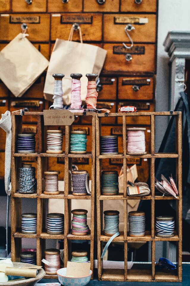 Collection crafts drawers