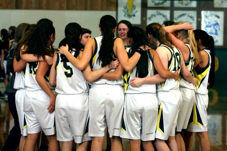 Basketball sport group photo